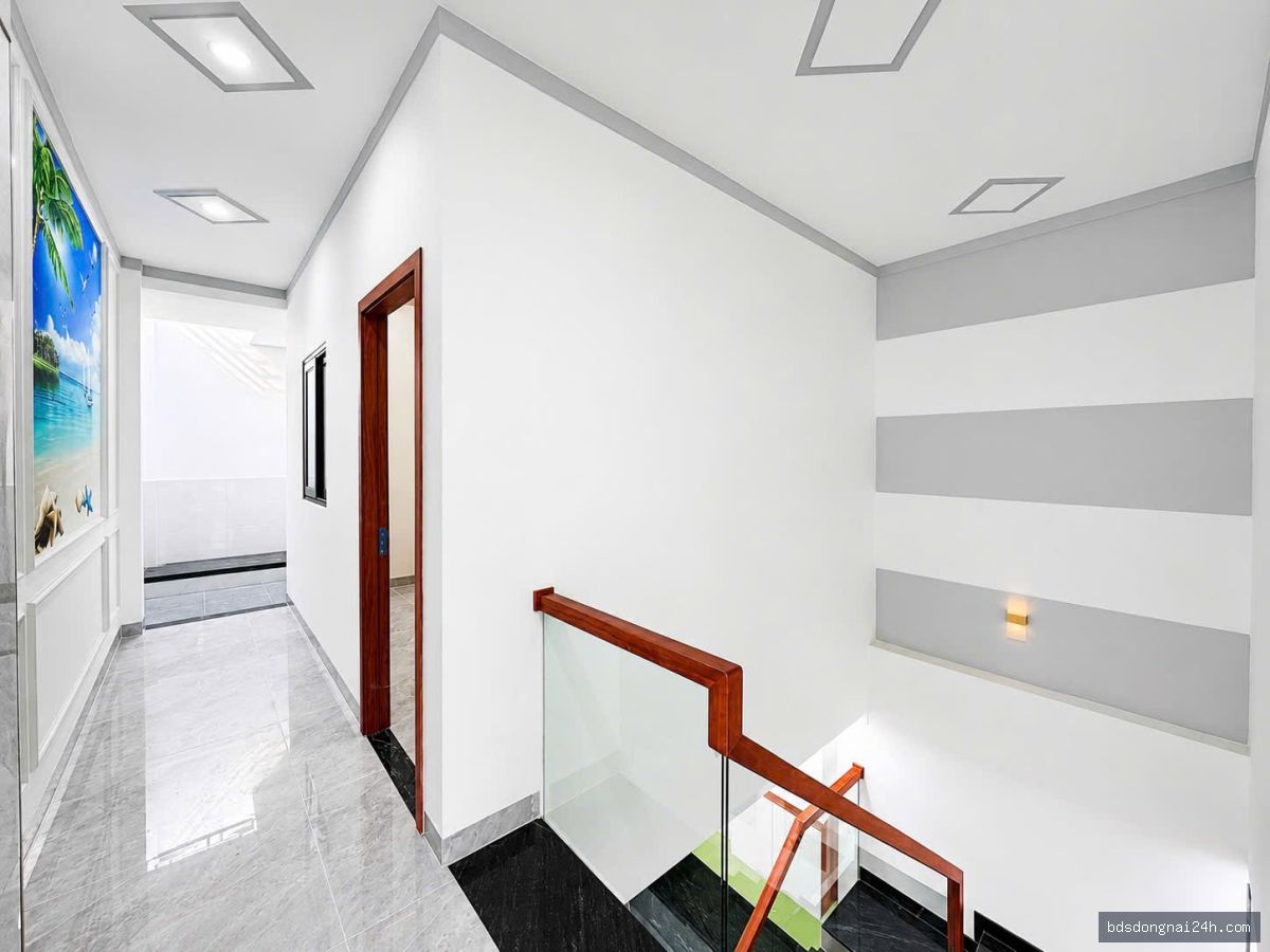 Bán nhà 1 trệt 1 lầu sân ô tô, full nội thất (65m²) - Hình ảnh 8