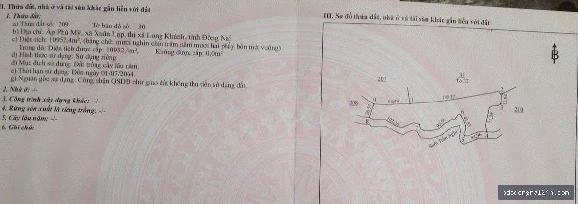 Bán bất động sản gần chợ (10952,4m²) - Hình ảnh 3