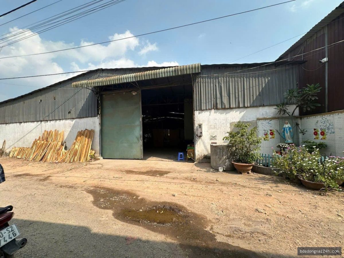 Bán kho xưởng tại Hố Nai, Biên Hòa (1.000m²)