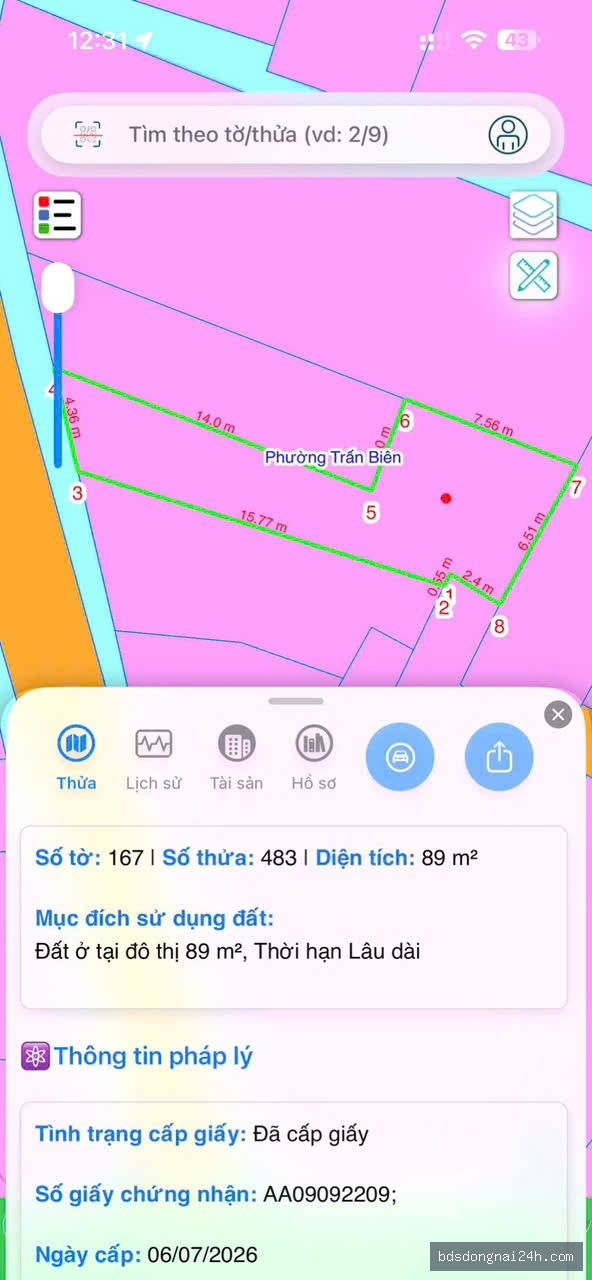 Bán biệt thự tại Tam Hiệp, Biên Hòa (89 m2) - Hình ảnh 2