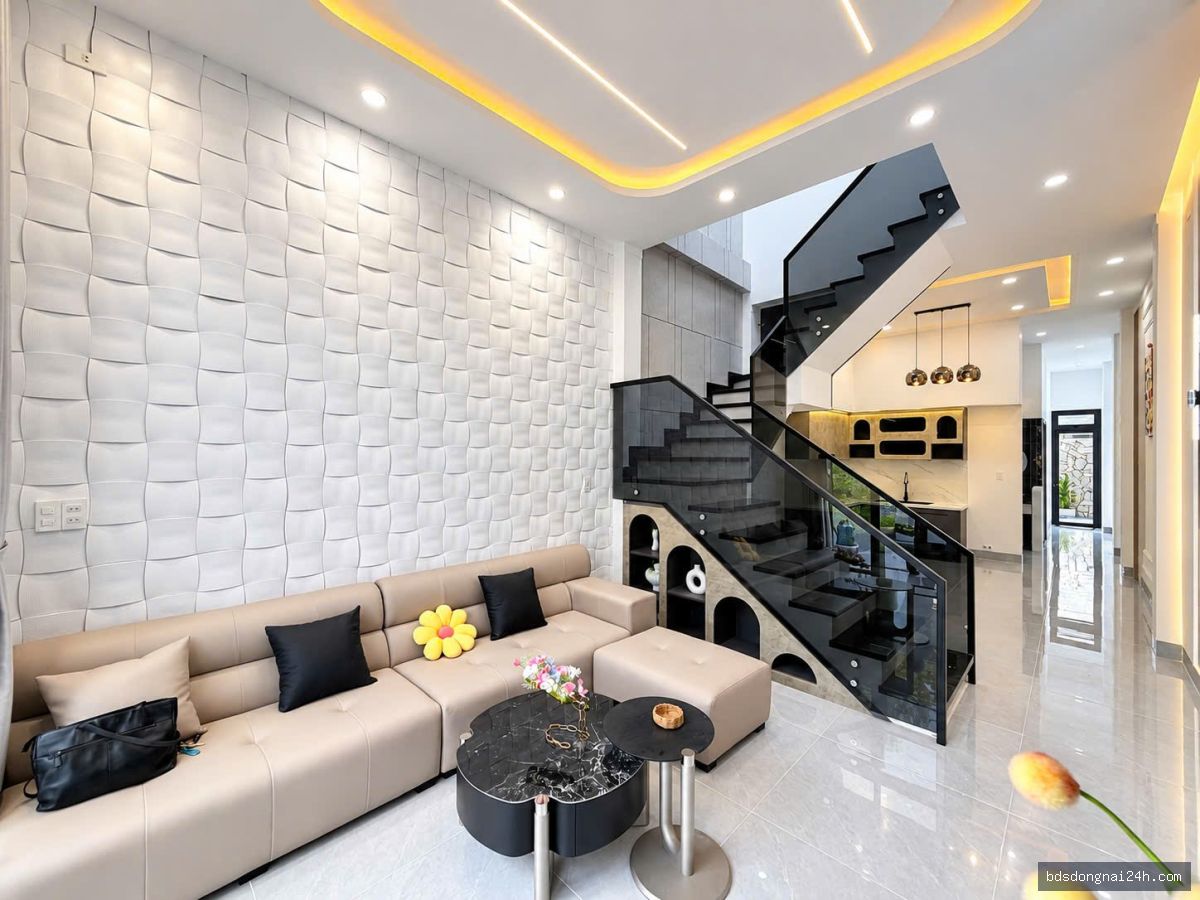 Bán nhà 1 trệt 1 lầu, sân ô tô tại Tân Phong, Biên Hòa (130m²) - Hình ảnh 7