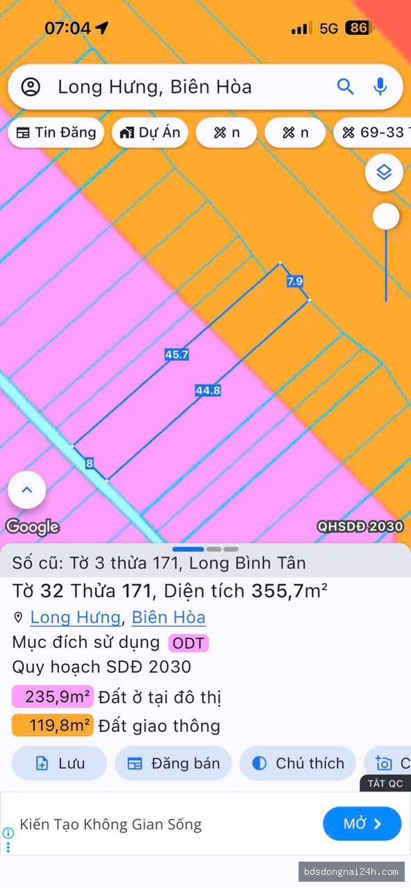 Bán nhà 1 trệt 1 lầu, mặt tiền