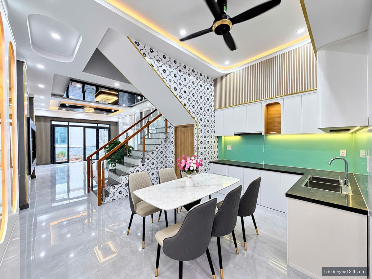 Bán nhà 1 trệt 1 lầu sân ô tô, full nội thất (80m²) - Hình ảnh 11