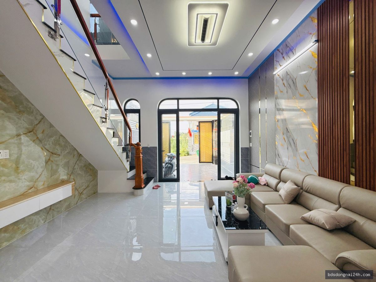 Bán nhà lầu kiên cố, sân ô tô, full nội thất tại Trảng Dài, Biên - Hình ảnh 22