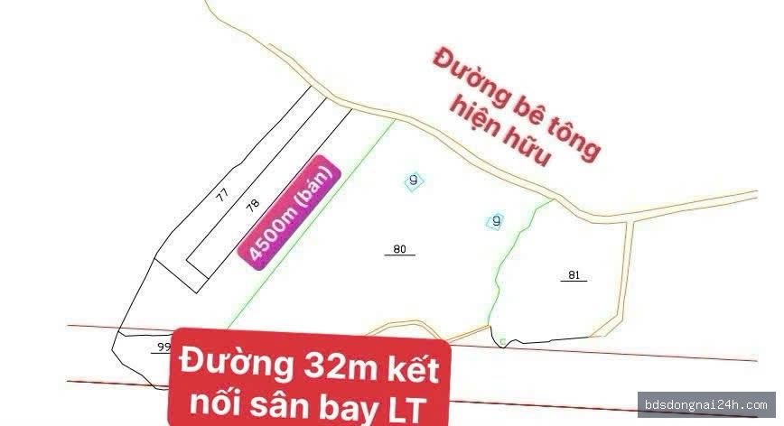Bán bất động sản mặt tiền tại Long Thành (4.500 m²) - Hình ảnh 3