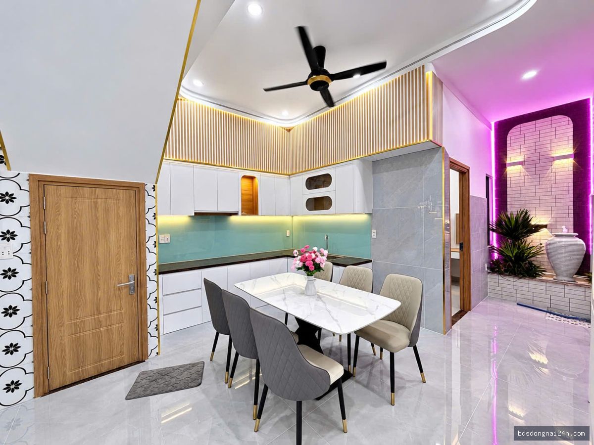 Bán nhà 1 trệt 1 lầu sân ô tô, full nội thất (80m²) - Hình ảnh 7