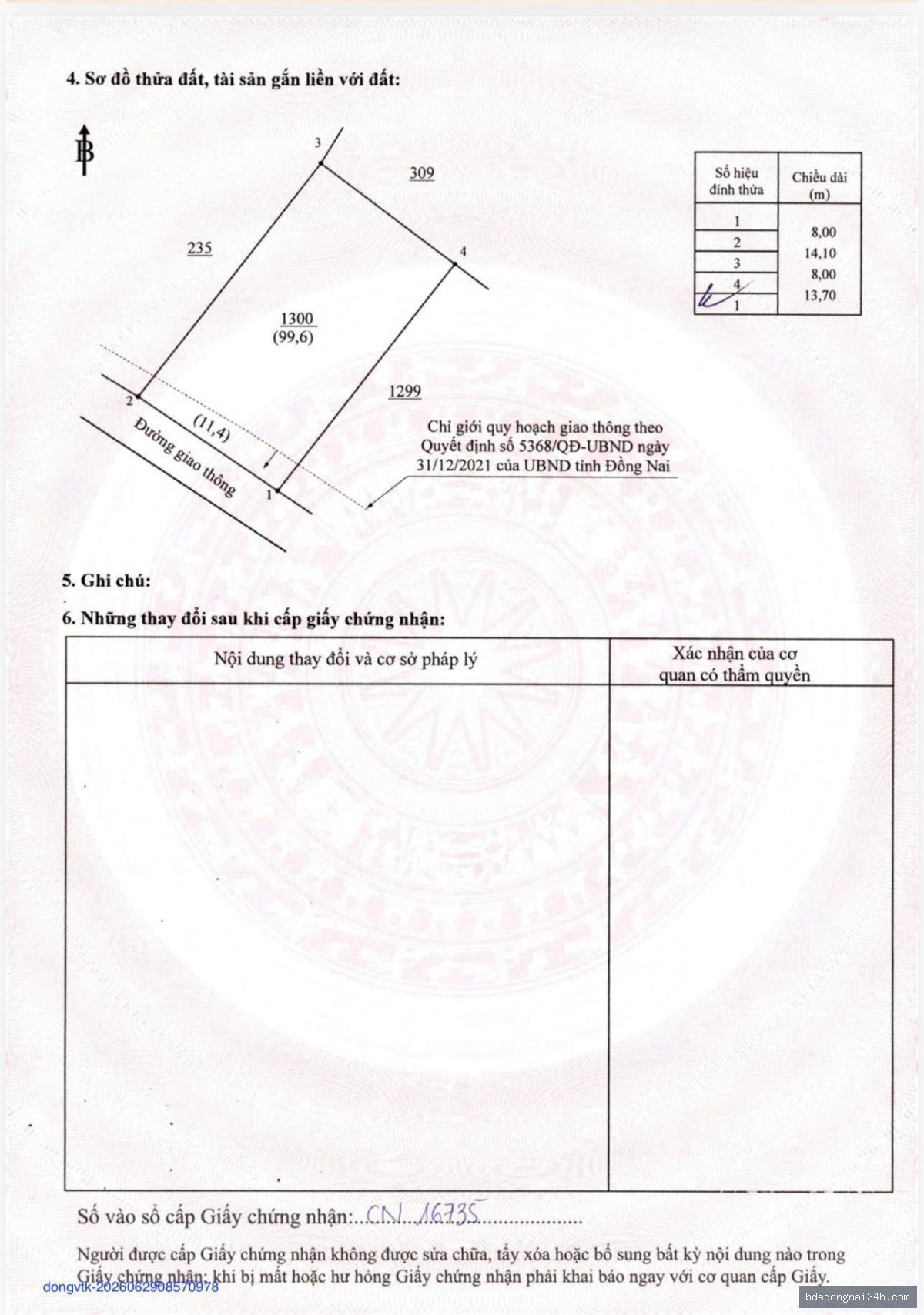 Bán lô đất biệt thự, mặt tiền tại Tân Triều (112m²) - Hình ảnh 2