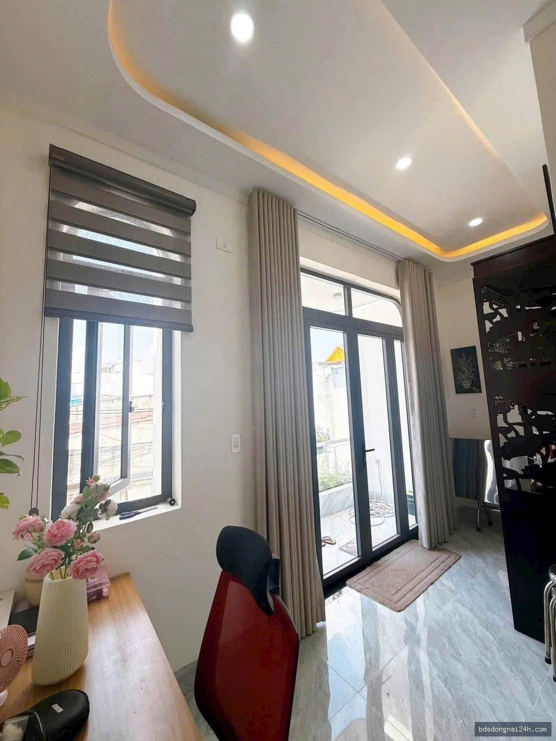 Cho thuê nhà 1 trệt 1 lầu sân ô tô, full nội thất (69,6m2) - Hình ảnh 6
