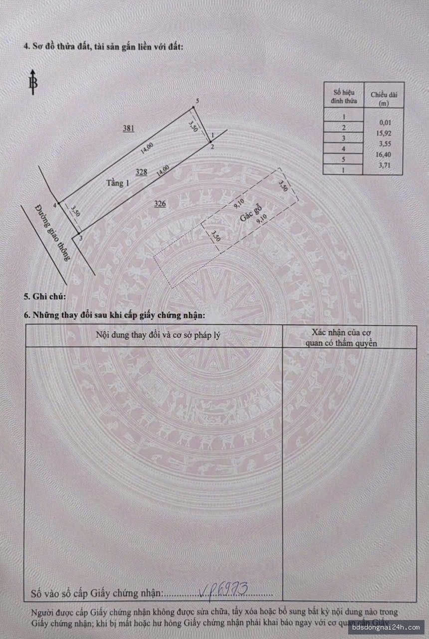 Bán nhà lầu kiên cố gần chợ tại Tân Phong, Biên Hòa (60m²) - Hình ảnh 12
