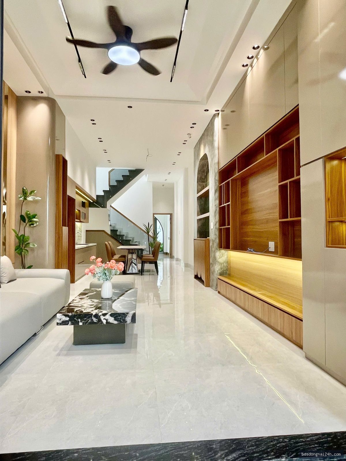 Bán nhà 1 trệt 1 lầu, sân ô tô tại Hố Nai, Biên Hòa (100m²) - Hình ảnh 7