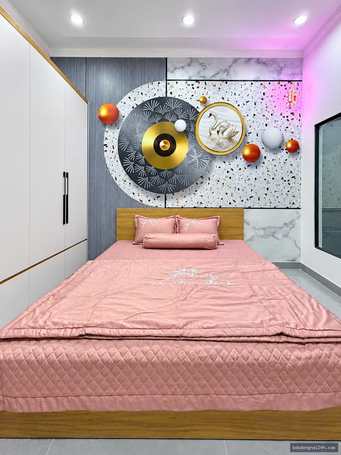 Bán nhà 1 trệt 1 lầu sân ô tô, full nội thất (80m²) - Hình ảnh 18