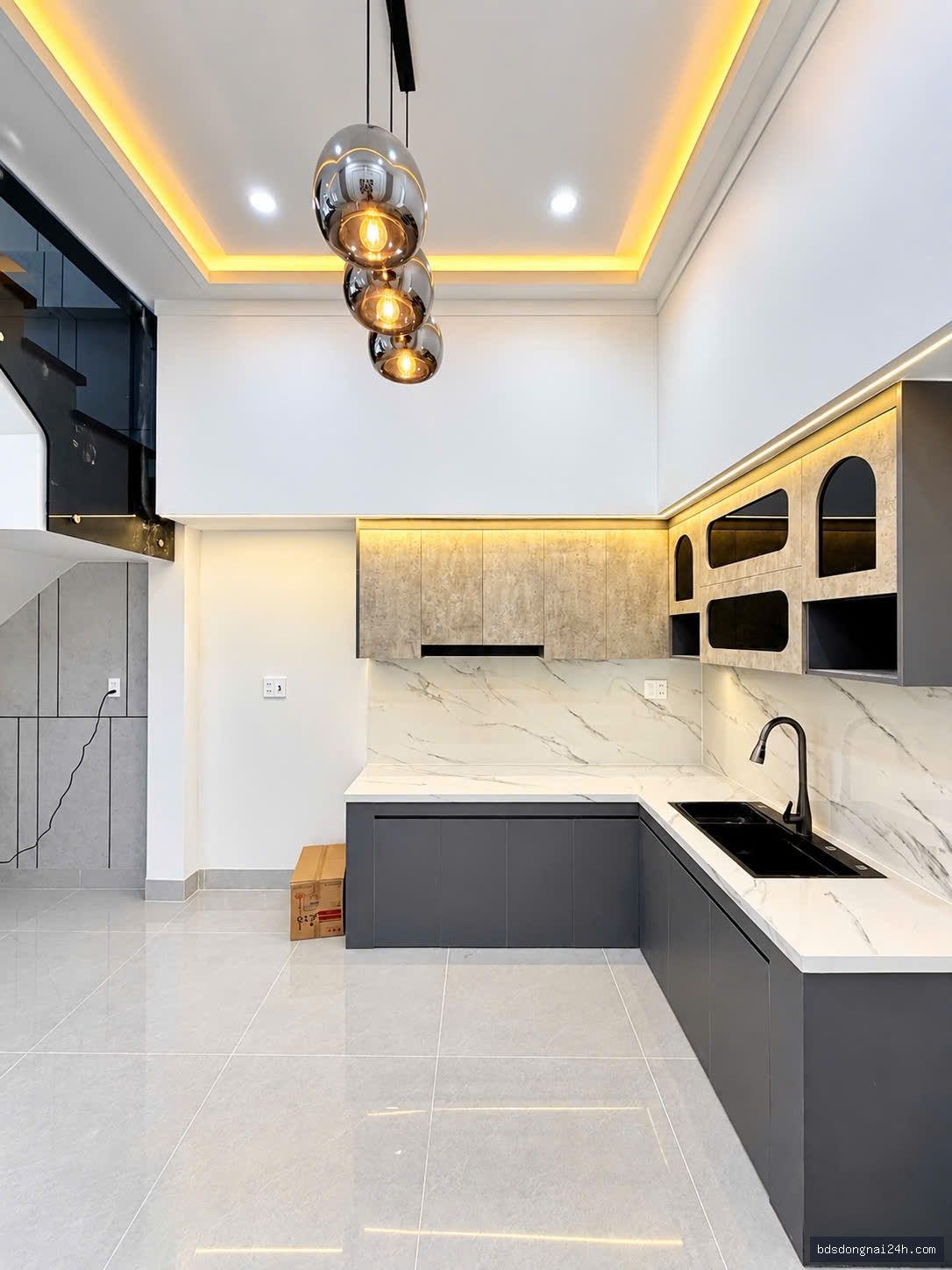 Bán nhà 1 trệt 1 lầu, sân ô tô tại Tân Phong, Biên Hòa (130m²) - Hình ảnh 9