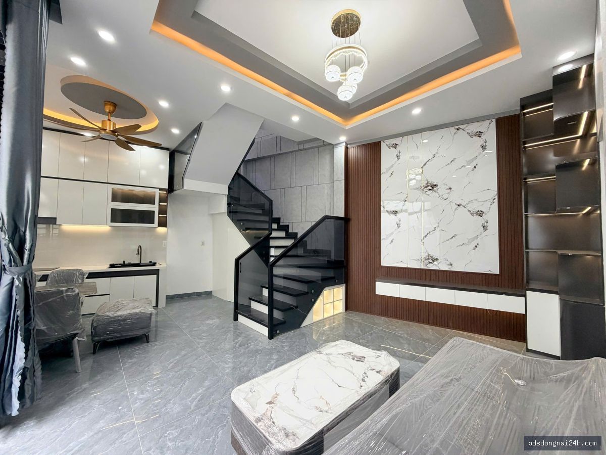 Bán nhà 1 trệt 1 lầu gần quảng trường tại Tân Phong, Biên Hòa (67m²) - Hình ảnh 4