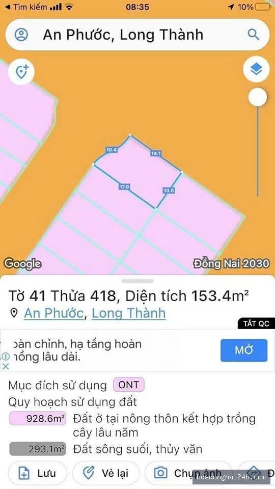 Bán biệt thự tại Long Thành (153,4m²)