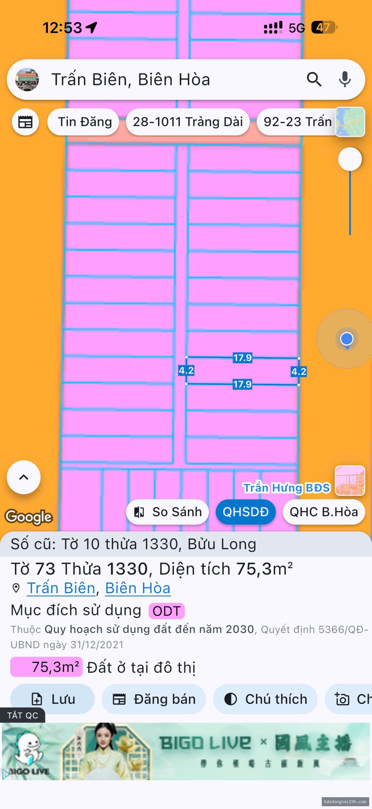 Bán đất nền tại Bửu Long, Biên Hòa (75.3m²) - Hình ảnh 11