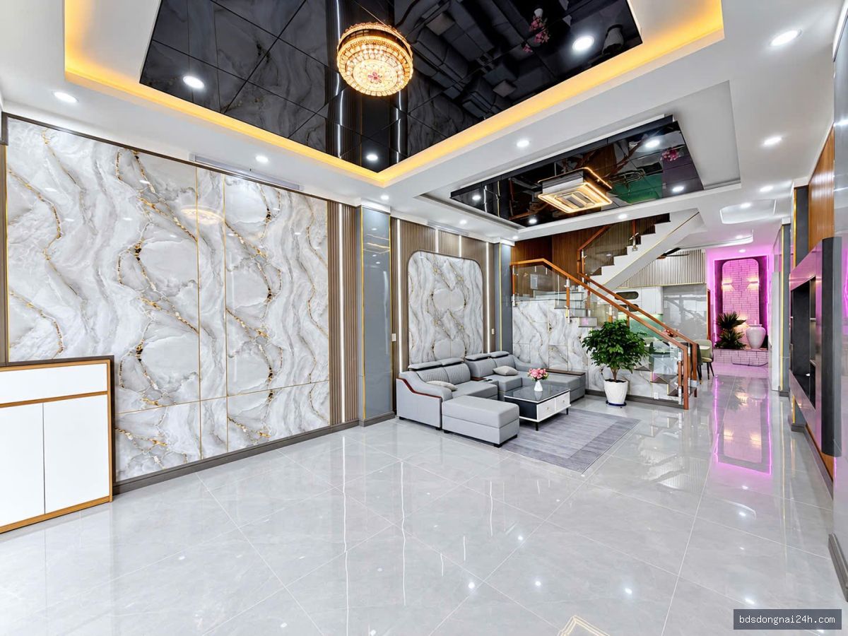 Bán nhà 1 trệt 1 lầu sân ô tô, full nội thất (80m²) - Hình ảnh 5