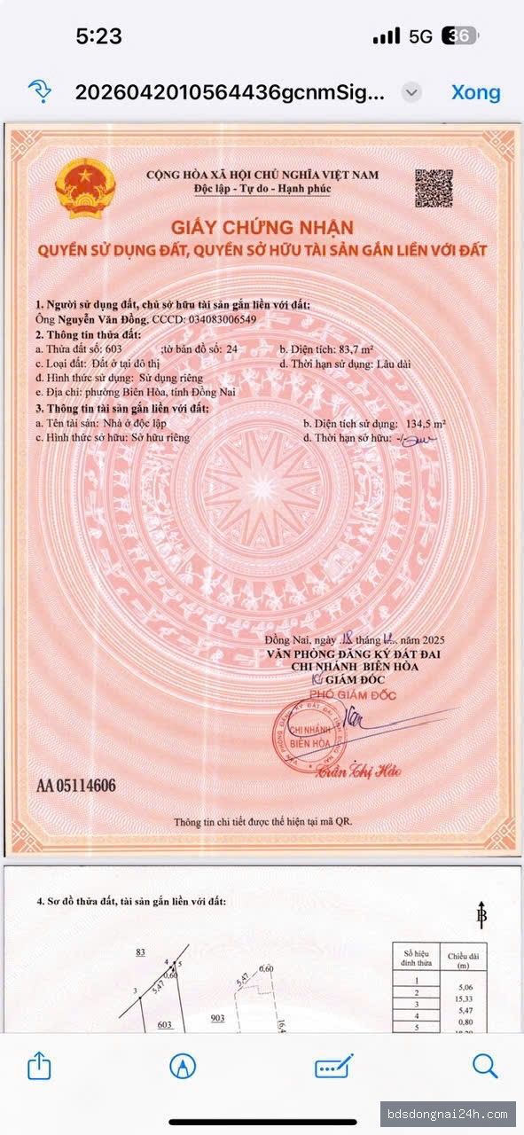 Bán nhà phố, sân ô tô (83m2) - Hình ảnh 2