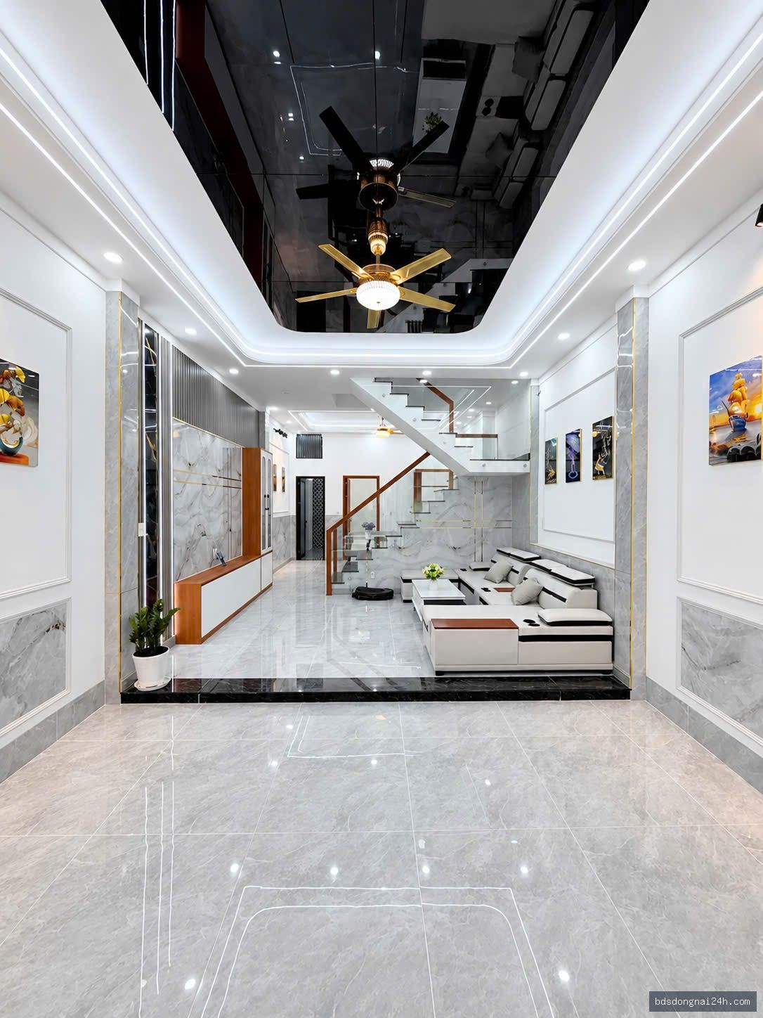 Bán nhà 1 trệt 1 lầu sân ô tô, full nội thất (65m²) - Hình ảnh 14