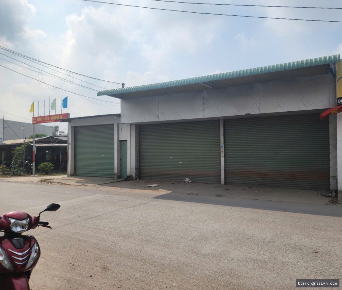 Bán kho xưởng mặt tiền tại Trảng Dài, Biên Hòa (400m²)