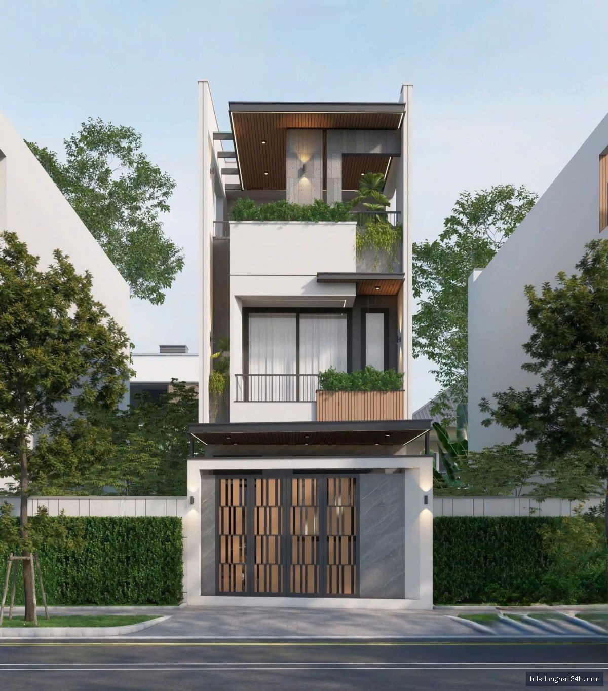 Bán nhà 1 trệt 1 lầu, sân ô tô, gần chợ tại Trảng Dài, Biên Hòa - Hình ảnh 4