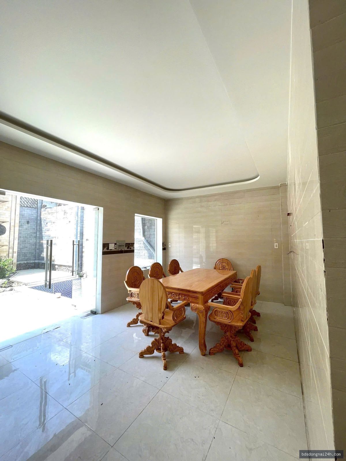 Bán nhà 1 trệt 1 lầu sân ô tô (252m²) - Hình ảnh 4