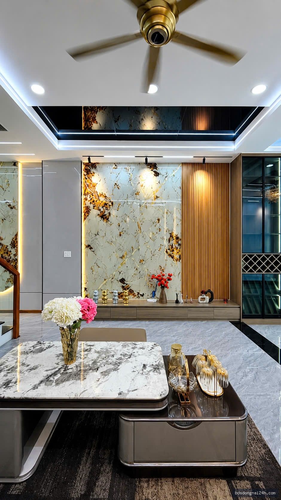Bán nhà 1 trệt 2 lầu sân ô tô, full nội thất (80m²) - Hình ảnh 4