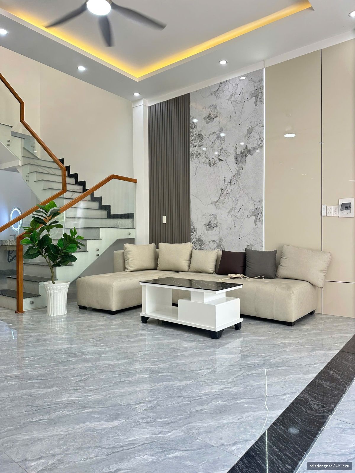 Bán nhà 1 trệt 1 lầu, sân ô tô, gần chợ tại Trảng Dài, Biên Hòa - Hình ảnh 14