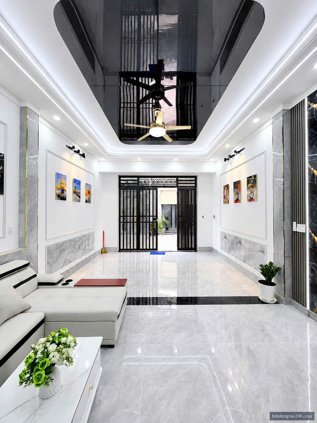 Bán nhà 1 trệt 1 lầu sân ô tô, full nội thất (65m²) - Hình ảnh 10