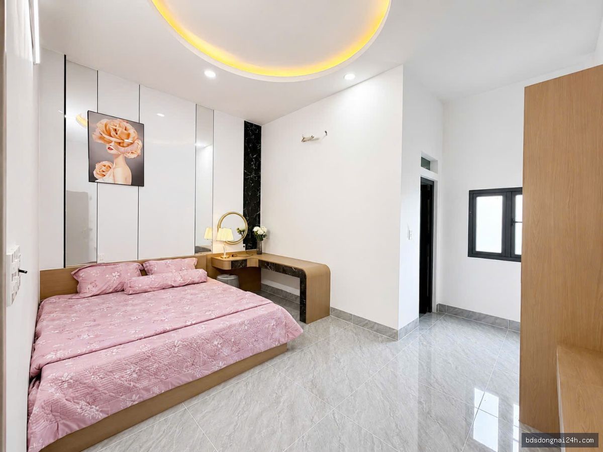 Bán nhà 1 trệt 2 lầu sân ô tô, full nội thất (80m²) - Hình ảnh 13