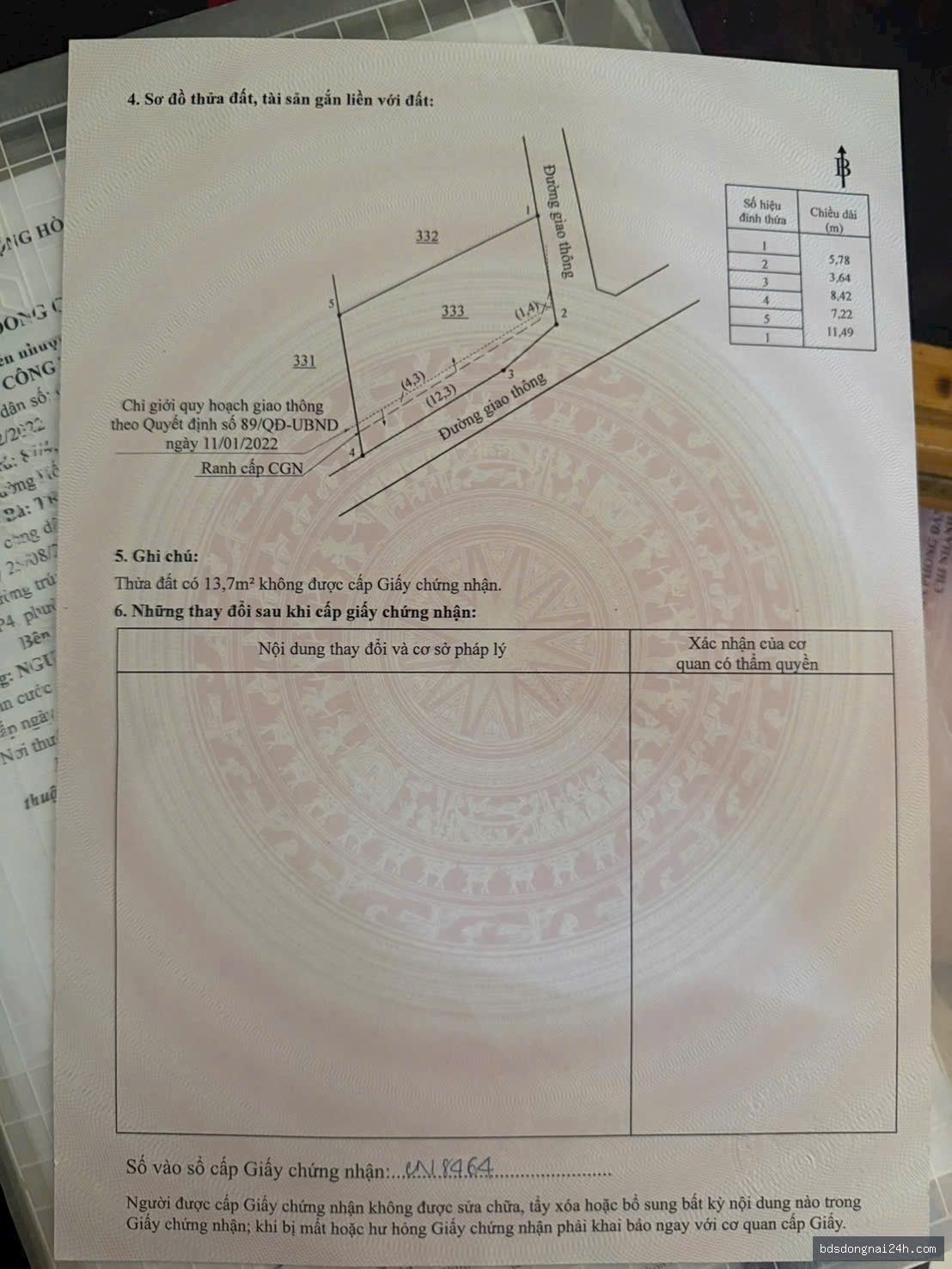 Bán nhà 1 trệt 1 lầu (82m²) - Hình ảnh 8