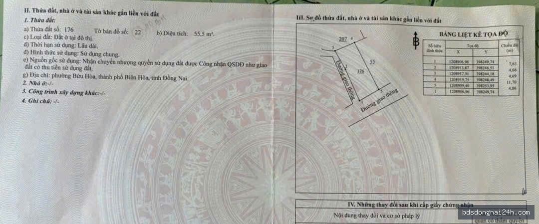 Bán lô đất góc 2 mặt tiền mặt tiền (58.8m²) - Hình ảnh 5