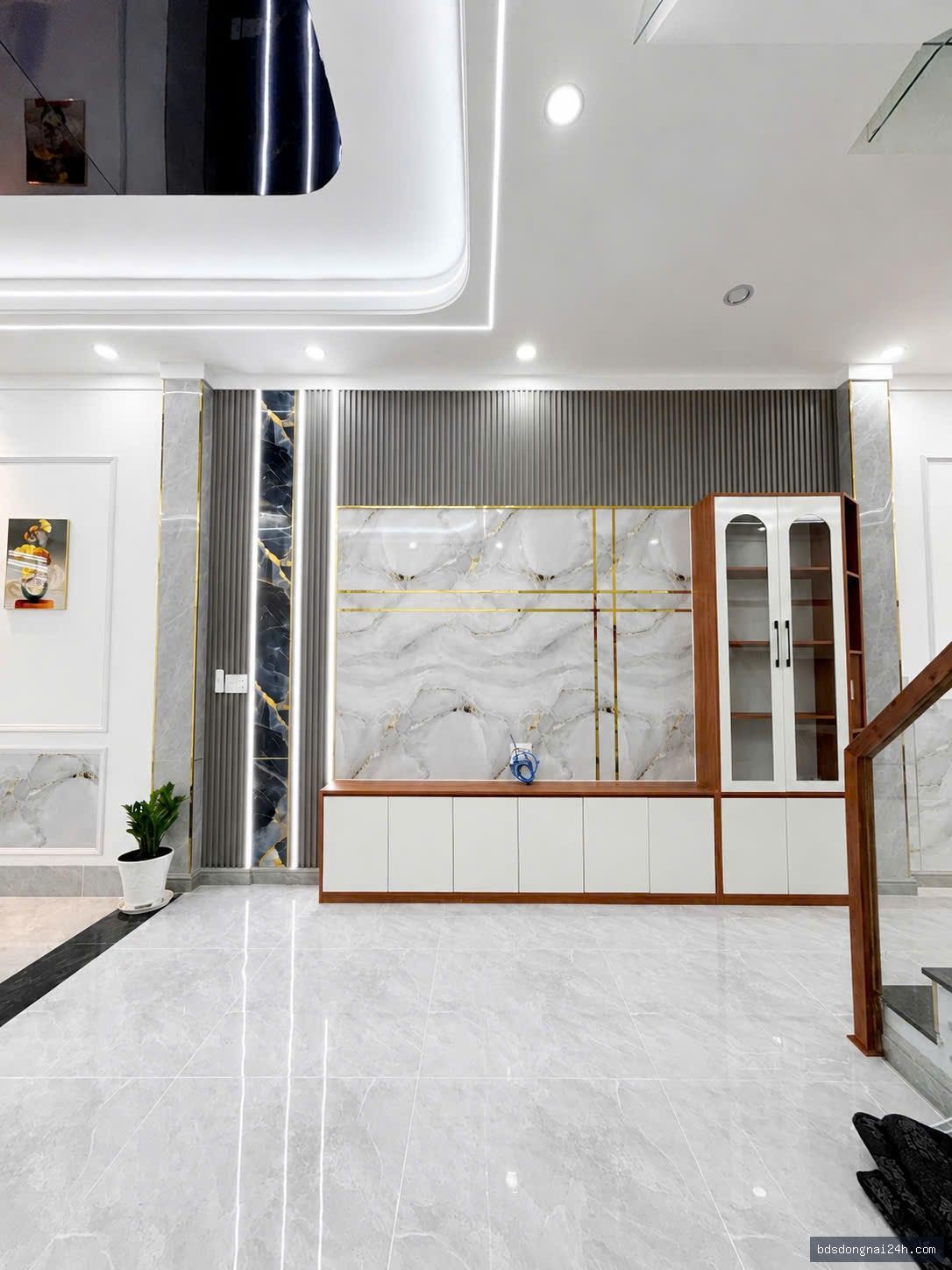 Bán nhà 1 trệt 1 lầu sân ô tô, full nội thất (65m²) - Hình ảnh 13