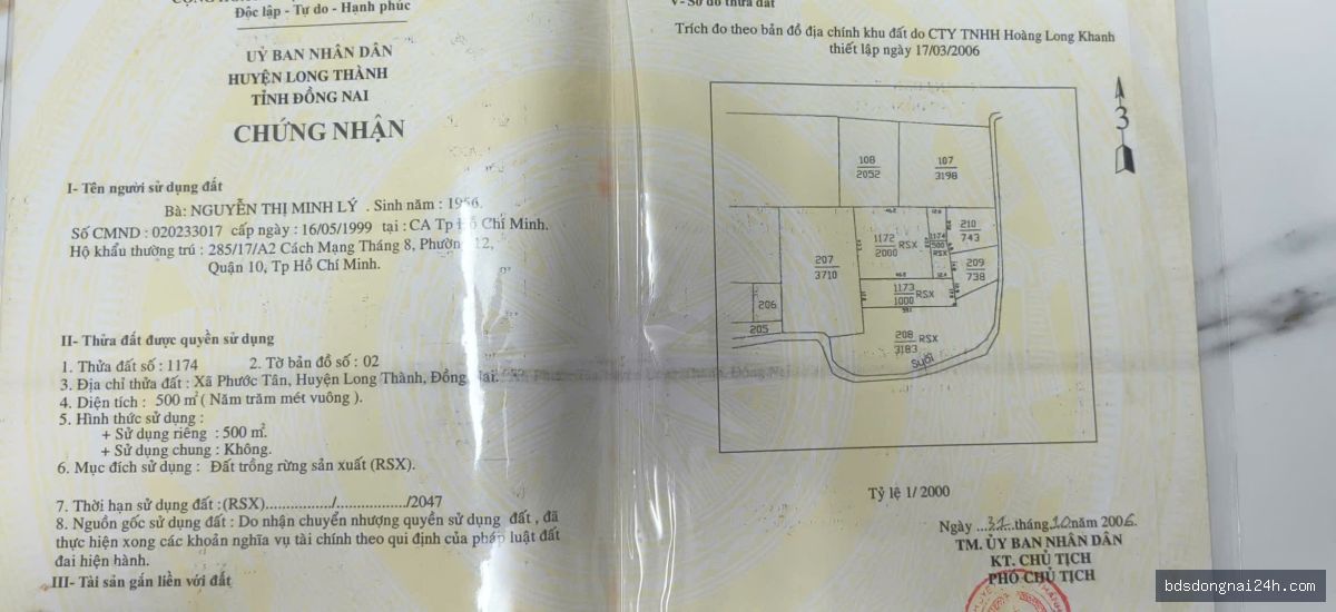 Bán đất nền (500m2) - Hình ảnh 2