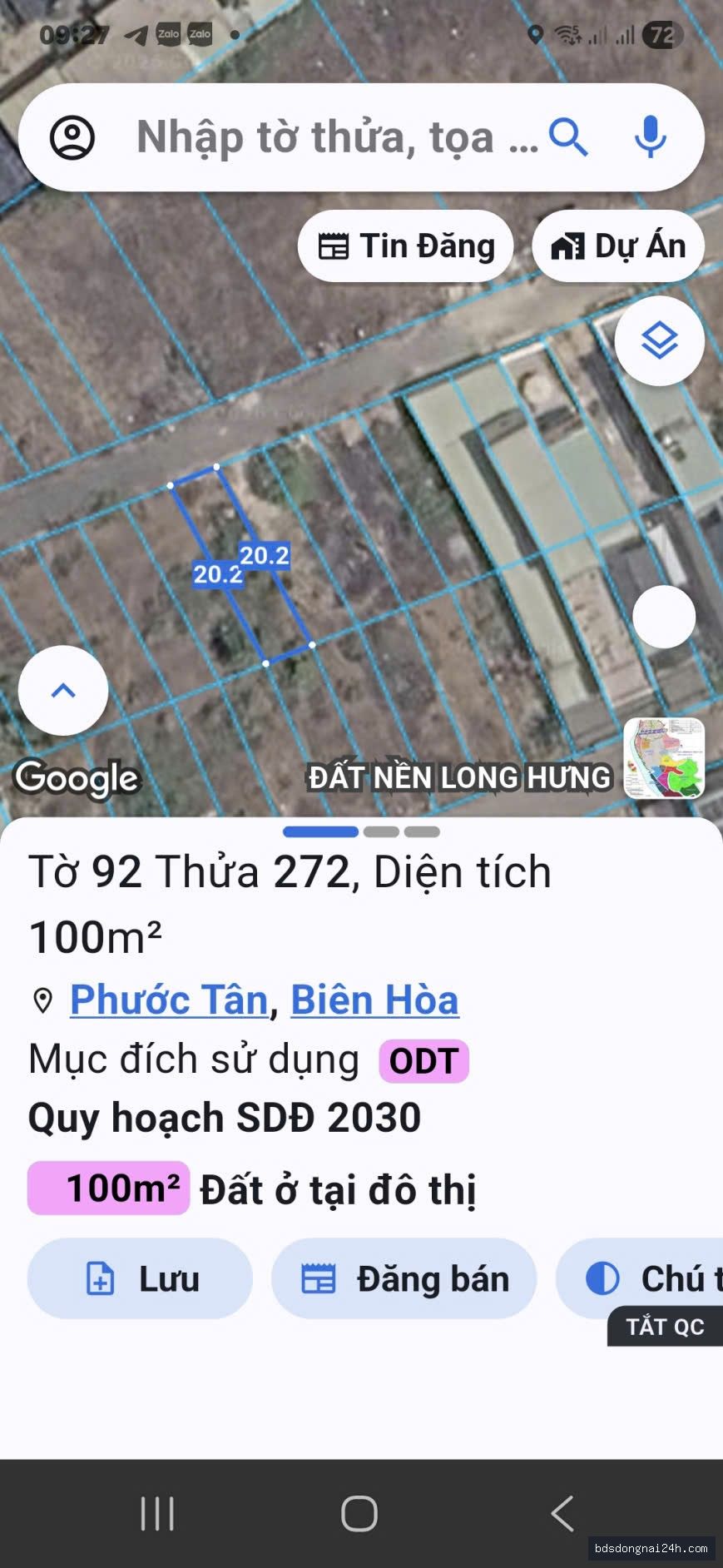 Bán đất nền (100m²) - Hình ảnh 4