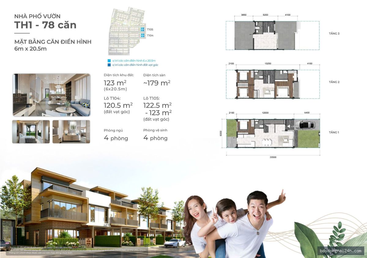 Bán nhà phố (123m²) - Hình ảnh 6