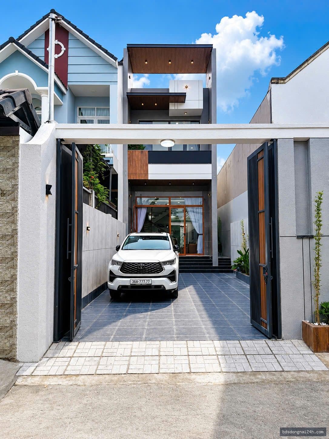 Bán nhà phố hiện đại sân ô tô tại Trảng Dài, Biên Hòa (170m²) - Hình ảnh 2