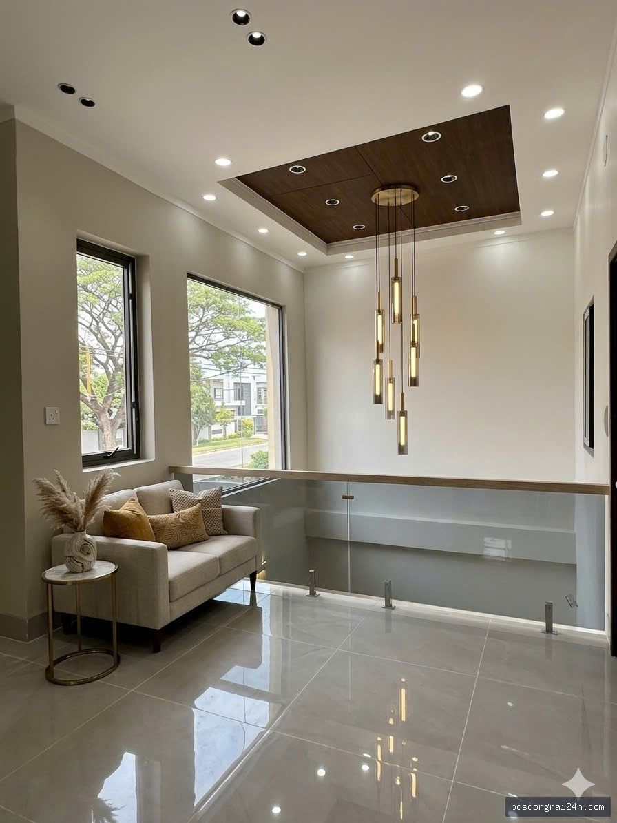 Bán nhà 1 trệt 2 lầu, sân ô tô (180m²) - Hình ảnh 7