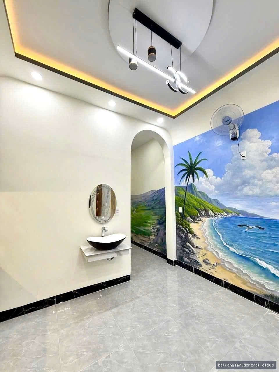 Bán nhà 1 trệt 1 lầu gần chợ tại Hố Nai, Biên Hòa (64 m²) - Hình ảnh 6