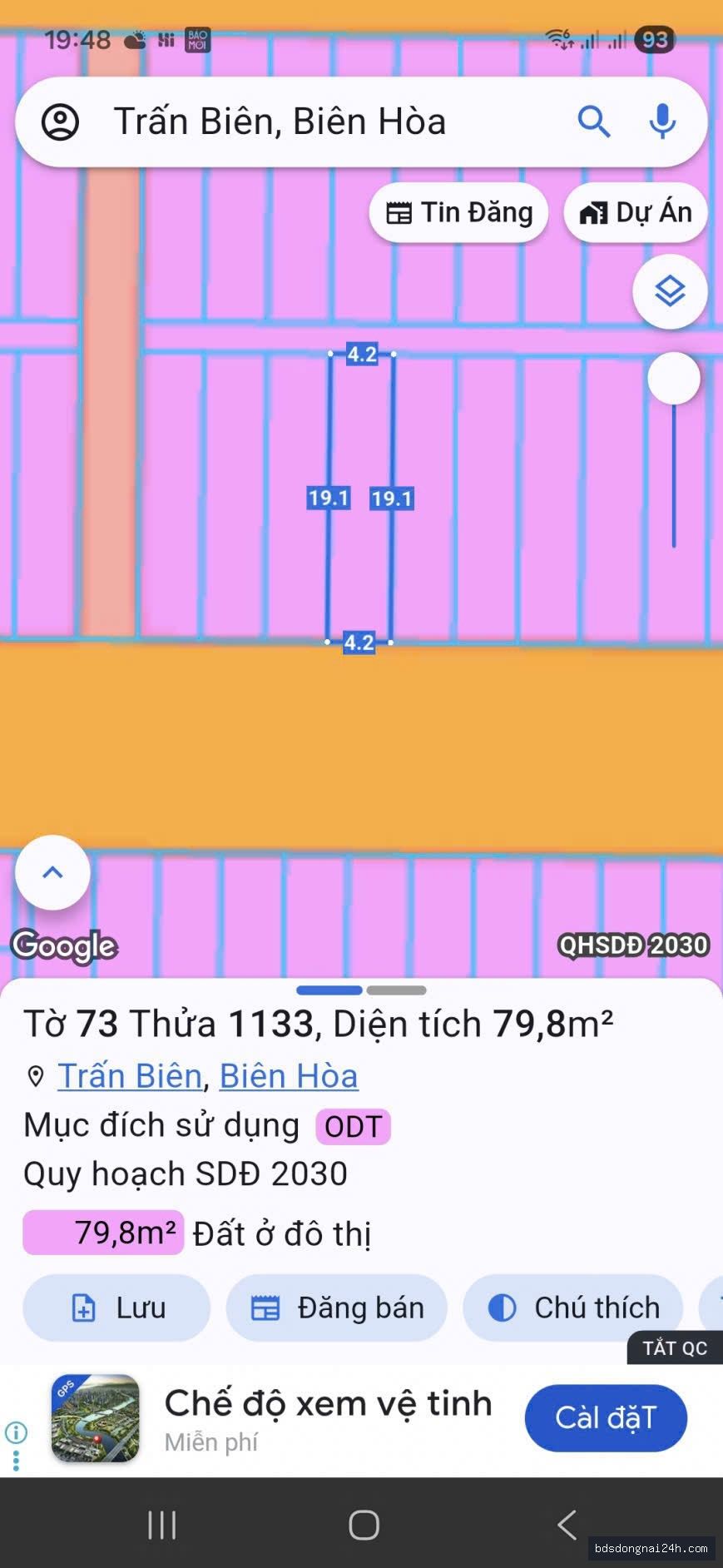Bán cặp đất nền tại Bửu Long, Biên Hòa (79,8m²) - Hình ảnh 3