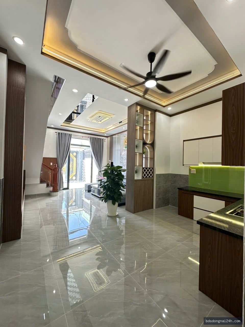 Bán nhà lầu kiên cố sân ô tô, full nội thất tại Trảng Dài, Biên Hòa (95m²) - Hình ảnh 15