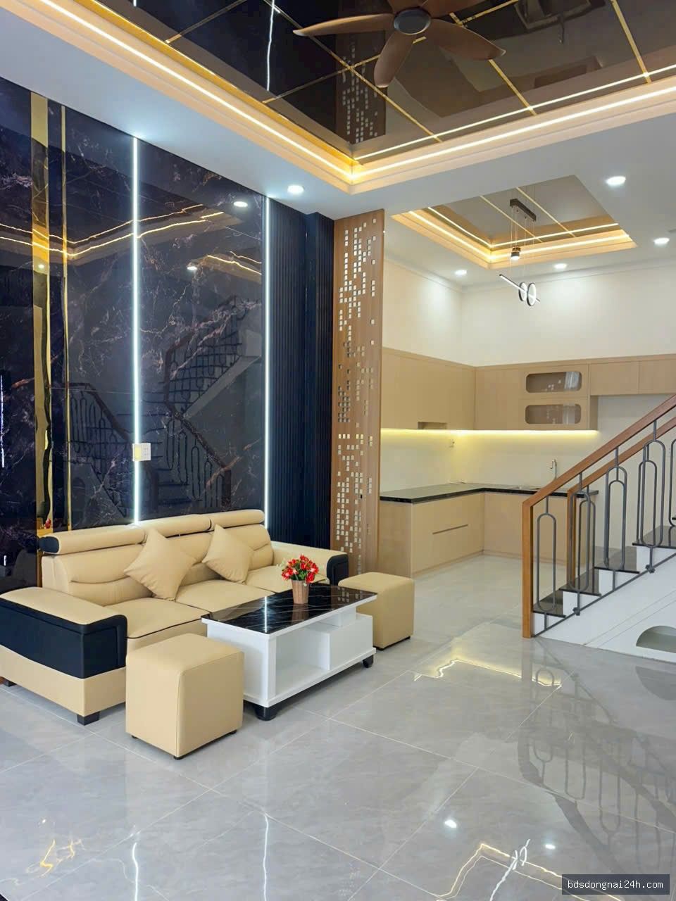 Bán nhà phố sân ô tô tại Trảng Dài, Biên Hòa (75.9m²) - Hình ảnh 4