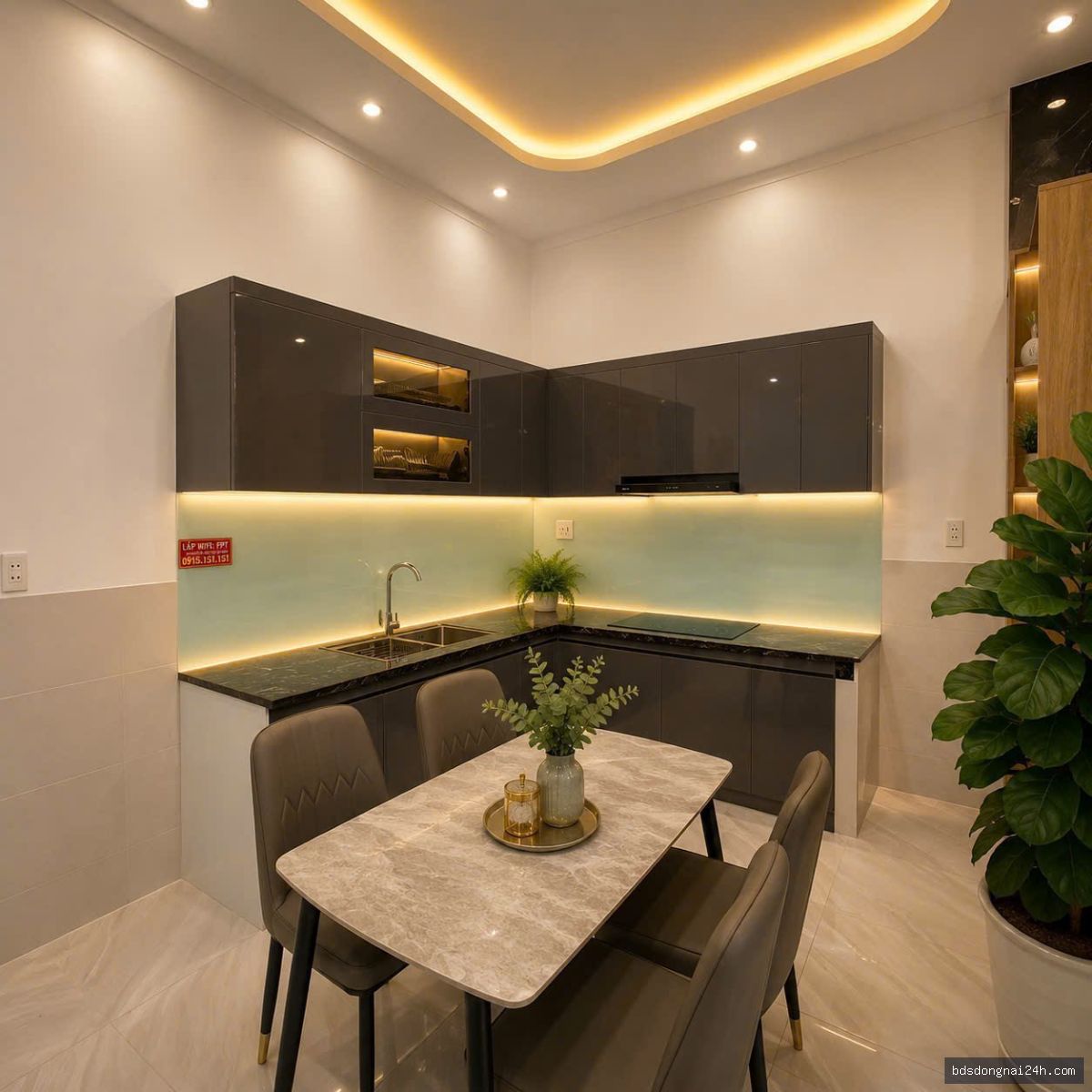 Bán nhà phố full nội thất - Hình ảnh 3