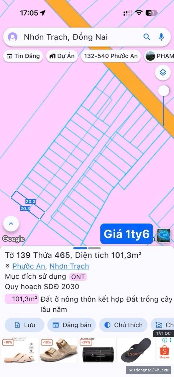 Bán đất nền tại Long Thành - Hình ảnh 3