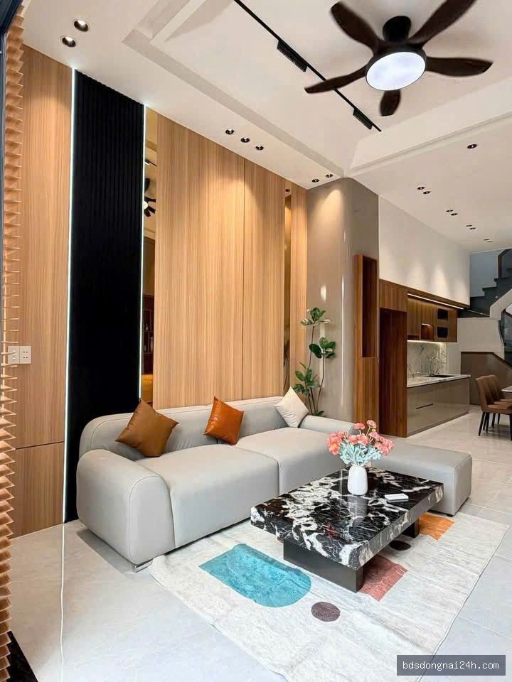 Bán nhà 1 trệt 1 lầu, mặt tiền, full nội thất - Hình ảnh 37