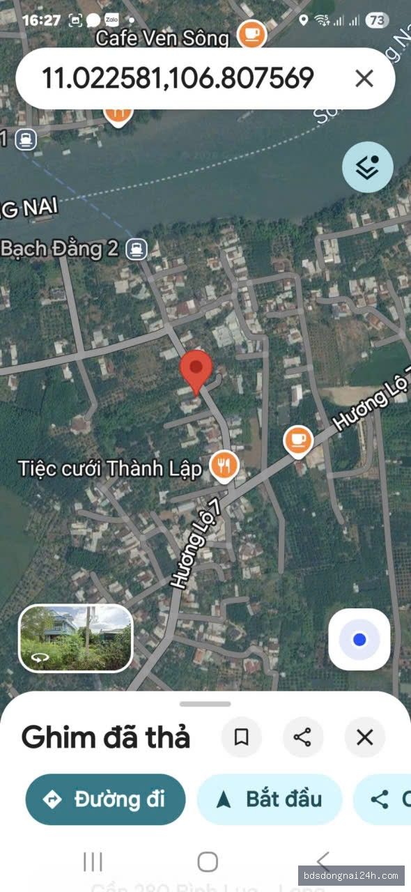 Bán lô đất biệt thự mặt tiền tại Tân Triều (434,5m²) - Hình ảnh 2