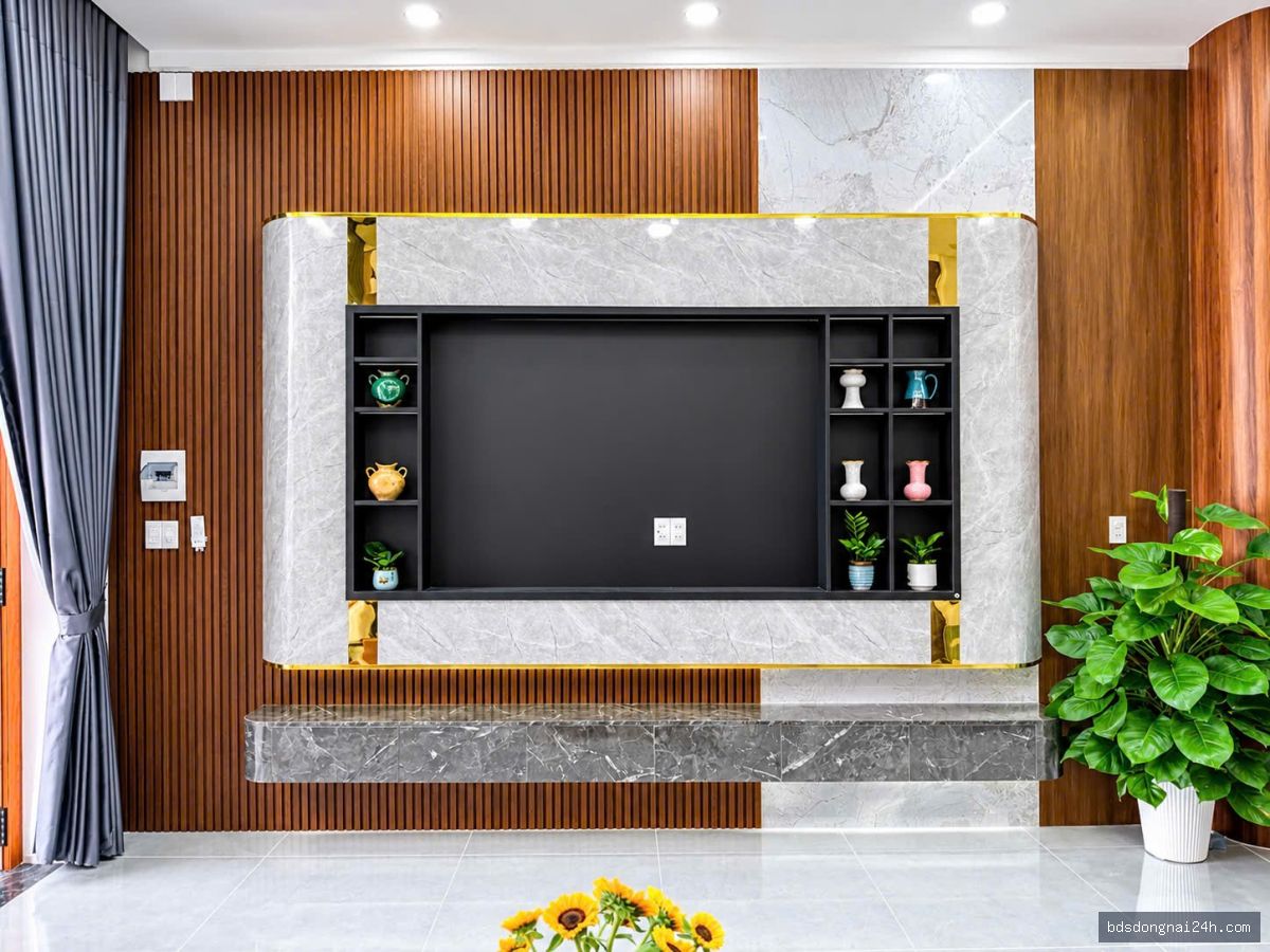 Bán nhà phố hiện đại, sân ô tô tại Trảng Dài, Biên Hòa (170m²) - Hình ảnh 5