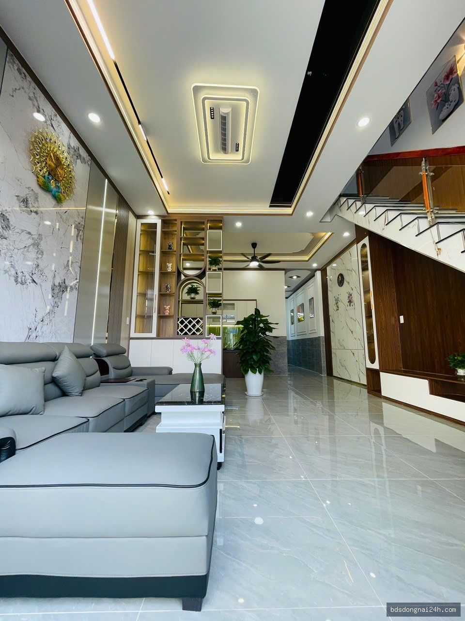 Bán nhà lầu kiên cố, sân ô tô, full nội thất tại Trảng Dài, Biên - Hình ảnh 18