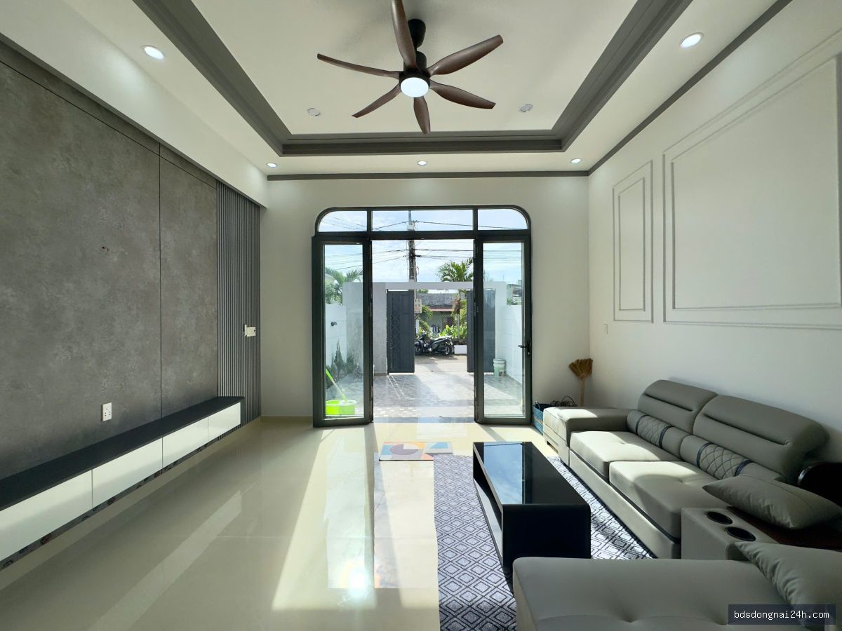 Bán nhà 1 trệt 1 lầu sân ô tô, gần chợ tại Hố Nai, Biên Hòa (96m²) - Hình ảnh 7