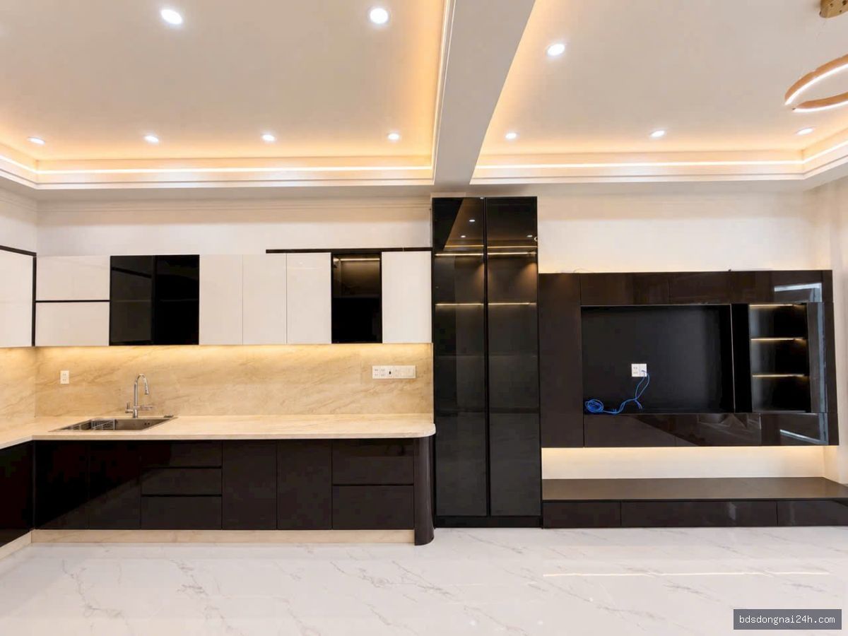Bán nhà 1 trệt 2 lầu, sân ô tô, full nội thất (75.6m²) - Hình ảnh 6
