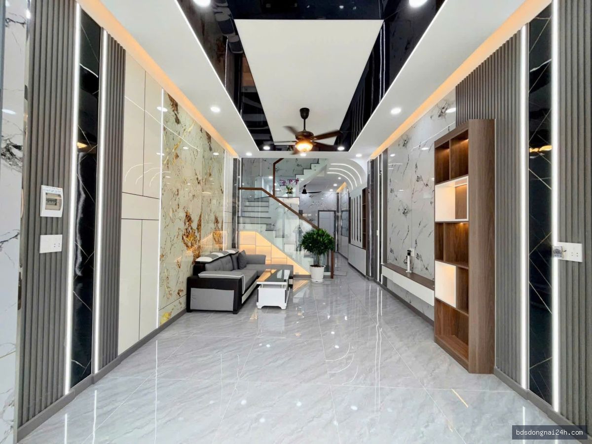 Bán nhà 1 trệt 1 lầu sân ô tô (85m²) - Hình ảnh 4